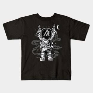 Astronaut Algorand ALGO Coin To The Moon Crypto Token Cryptocurrency Wallet Birthday Gift For Men Women Kids T-Shirt